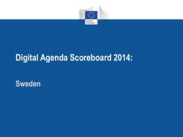 Digital Agenda Scoreboard 2014 - European Commission