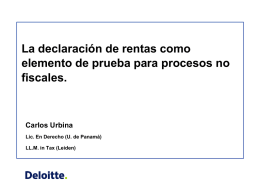 Posibles efectos de los nuevos formularios de renta y sus anexos en