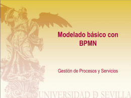 Modelado básico con BPMN