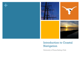 Introduction to Coastal Navigation