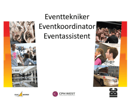 Eventkoordinator-Eventassistent