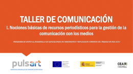 Nociones b&aacute;sicas de recursos period&iacute;sticos para la gesti&oacute;n