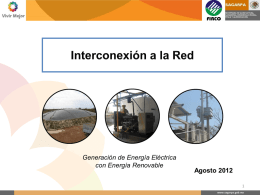 Interconexión a la Red - Proyecto de Energía Renovable