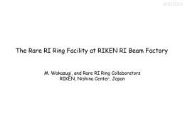 The Rare-RI Ring Facility at RIKEN RIBF