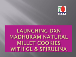 File - DXN Natural Millet cookies