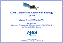 ALOS-2 Basic Observation Scenario
