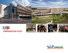 Presentation - the University of Houston