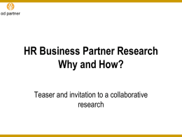 HR Mirror research 2011