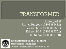 transformer - Website Staff UI