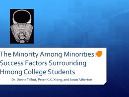 who are hmong?: the minority among the minorities