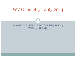 Powerpoint - Math Sciences Computing Facility