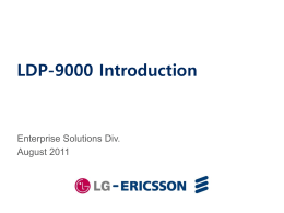 LDP-9000 Introduction