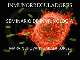 Inmunorreguladores
