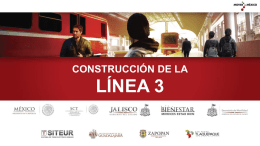 Ampliación y modernización de la LÍNEA 1 del Tren Ligero