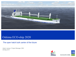 Oshima ECO-ship 2020
