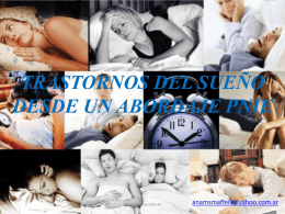 Trastornos del Sue&ntilde;o y Envejecimiento