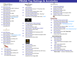 PRUSA W&C latest accolades