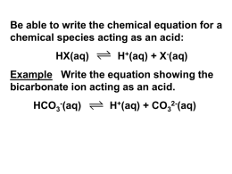 Acid-Base III