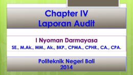 Chapter I - Nyoman Darmayasa
