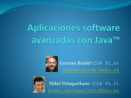 Aplicaciones software avanzadas con Java