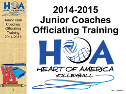 PPT &ndash; Club Coaches Training (PowerPoint)
