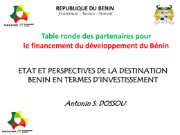 Table ronde des partenaires pour le financement du développement
