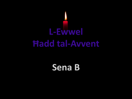 l-Ewwel Ħadd tal-Avvent