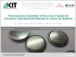Li-Cu-O System at 298.15 K