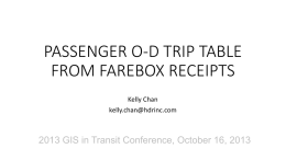 Powerpoint - Transit GIS Clearinghouse