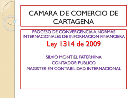 PRESENTACION Introduccion NIIF