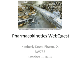 Pharmacokinetics Powerpoint
