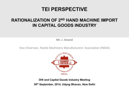 - TMMA. Textile Machinery Manufacturers` Association