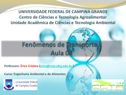 Slide 1 - Universidade Federal de Campina Grande