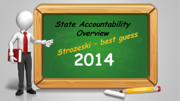 2014 Accountability Overview
