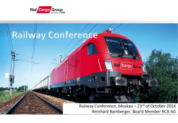 Mehrheitsbeteiligungen der Rail Cargo Austria AG