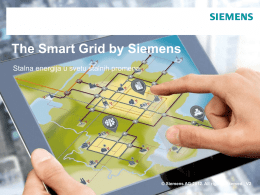 Stalna energija u svetu stalnih promena… Siemens Smart Grid je