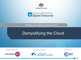 PowerPoint Presentation - ACT Digital Enterprise