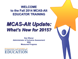 PowerPoint - mcas