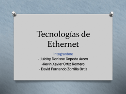 Tecnologías de Ethernet editada