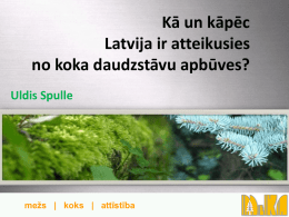 Kāpēc Latvija atteikusies no koka daudzstāvu apbūves.