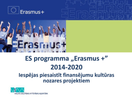 ES programma ERASMUS+