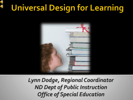 UDL slideshow