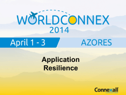 Application Resilience