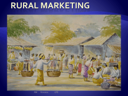 RURAL MARKETING