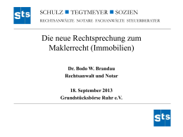 PowerPoint-Präsentation - Schulz Tegtmeyer Sozien
