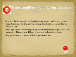 hn90 - Haugesundregionens Næringsforening