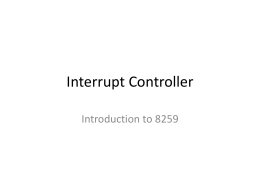 Interrupt Controller