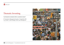 Pictet-Global Megatrend Selection