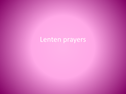 1st Station Jesus meets Pilate