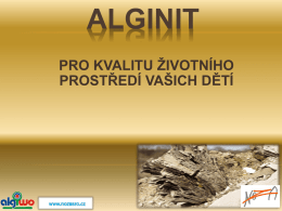 Alginit - Noza, s.r.o.